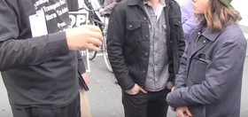WATCH: Ellen Page confronts antigay preacher outside D.C. protest