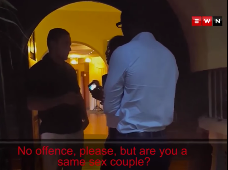 Restaurant caught denying gay couple service on “date night”