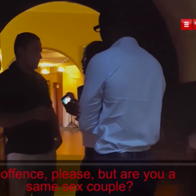 Restaurant caught denying gay couple service on “date night”