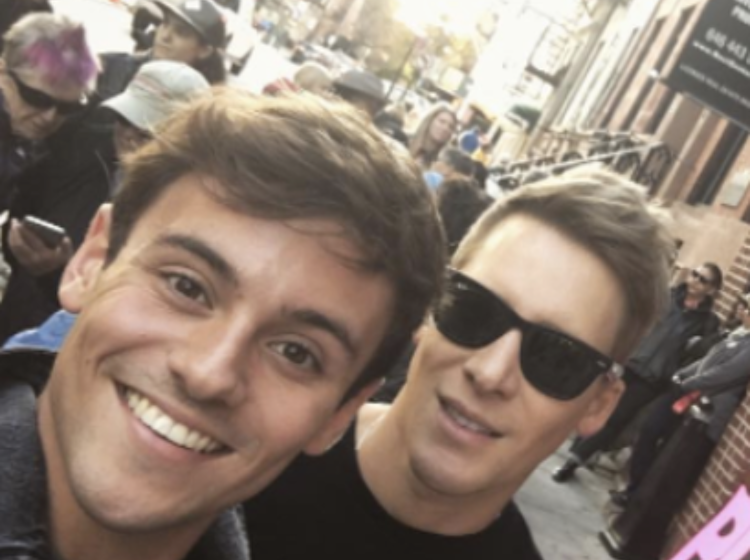 Tom Daley on cybersexing with a fan and how it brought him and Dustin Lance Black closer together