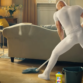 Mr. Clean is one hot daddy in this surprisingly sensual Super Bowl commercial