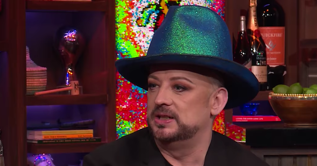 Boy George opens up about that rumored feud with George Michael
