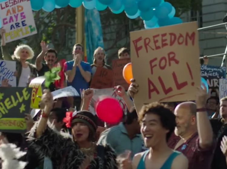 ABC bumps LGBTQ rights miniseries “When We Rise” to cover more Trump