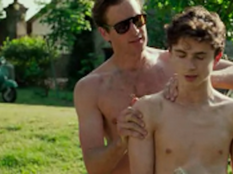 Watch: Armie Hammer seduces Timothee Chalamet in “Call Me By Your Name”