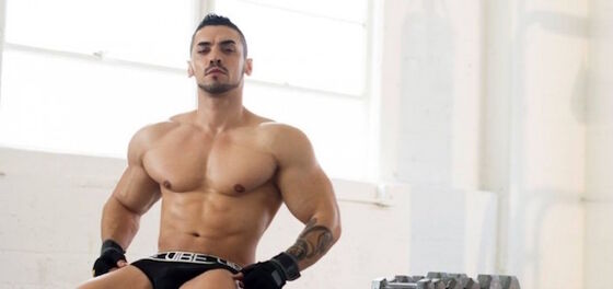 Bodybuilder/underwear model Arad Winwin opens up about fleeing Iran and his time in Turkish jail