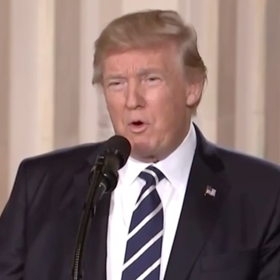 Trump just came down hard on the side of “religious liberty,” AKA homophobia