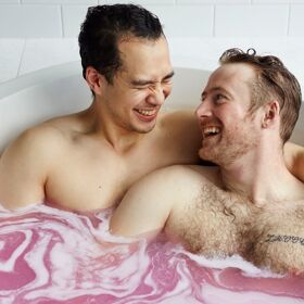 New ad campaign gets sudsy with gay couples