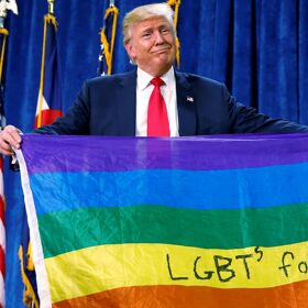 Trump touts incredible record on LGBTQ rights, leaves Obama’s workplace protections intact