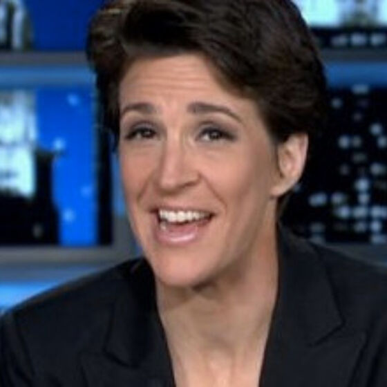 Rachel Maddow, keeping a reporter’s check on Trump’s post-truth world
