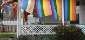 Someone dumped a dead cow in this woman’s yard after she hung rainbow flags from her porch
