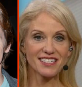 Did you notice Denis Leary and Kellyanne Conway look exactly alike? Denis Leary did.