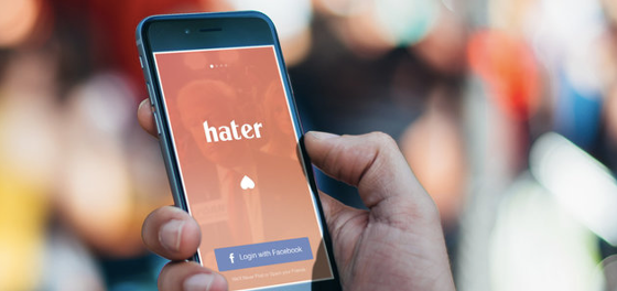 New dating app “Hater” pairs up singles based in their mutual hatred for things