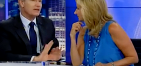 WATCH: News anchor LOSES IT with homophobic colleague on live TV