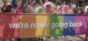 New Orleans holds a “reverse parade” opposing Trump’s antigay agenda in powerful must-see video
