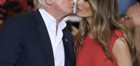 Video of Melania recoiling from Trump’s touch has the Internet very concerned