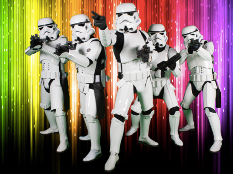 Are gay supremacists ‘literally’ Nazi stormtroopers? This guy thinks so.