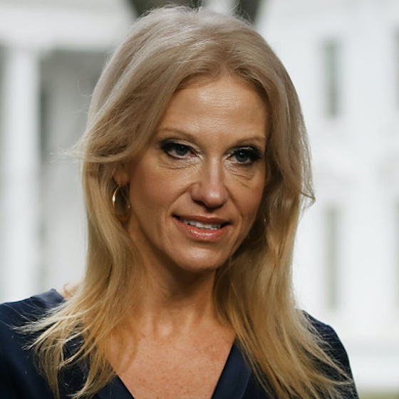 Kellyanne Conway reportedly yanked off the air for a week, for reasons you can probably guess