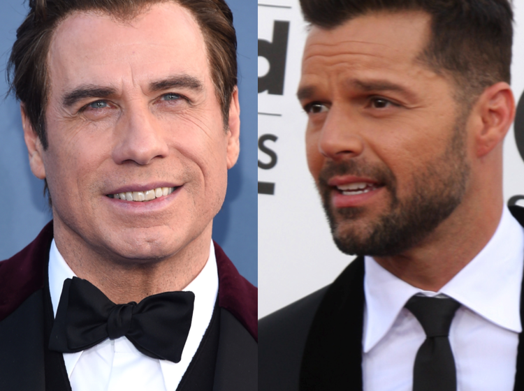 This just in: John Travolta helped stir up Ricky Martin’s gayness