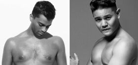 Hot Asian dudes strip down to recreate iconic underwear campaigns