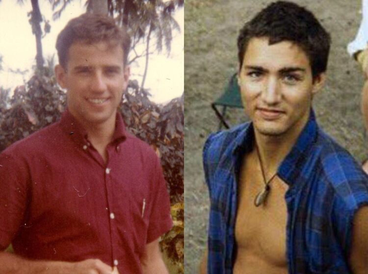 Who’s hotter? Young Justin Trudeau or Young Joe Biden?