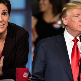 Rachel Maddow got her hands on a Trump tax return and showed it on TV