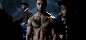 Lucien Laviscount strips (twice); Boy Butter ad banned in Chicago; a sexy new male stripper doc