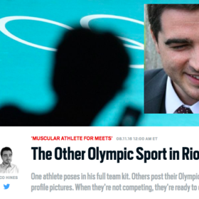 Nico Hines apologizes for outing athletes at the Olympics… seven months later
