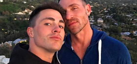Colton Haynes is now engaged. Oh, and Cher helped.
