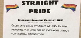 Students advertise “Straight Pride” day in Indiana to “take back the rainbow”