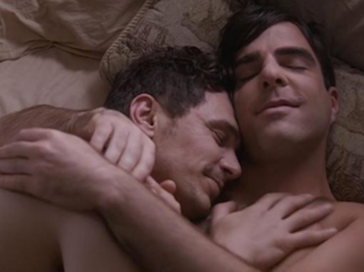Here's that "I Am Michael" threesome starring James Franco, Zachary Quinto, and Charlie Carver