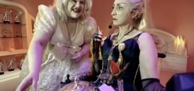‘Baby Jane’ parody with Courtney Love, Madonna impersonators is uncanny and amazing