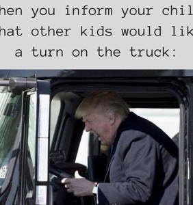 These hilarious Trump truck memes are a fitting end to an insane week