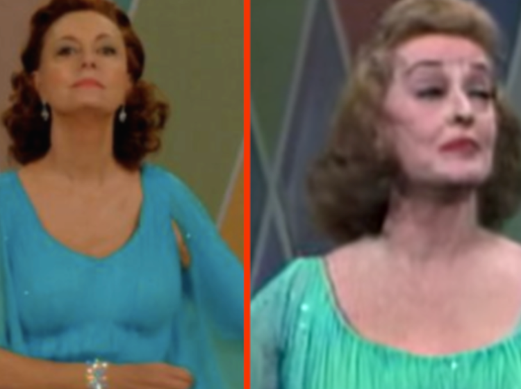 Yup, that bizarre Bette Davis musical number from last night’s ‘Feud’ is very real