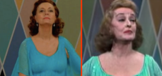 Yup, that bizarre Bette Davis musical number from last night’s ‘Feud’ is very real