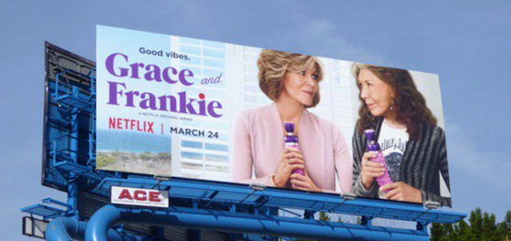 Notice anything eye-raising about this “Grace and Frankie” billboard?