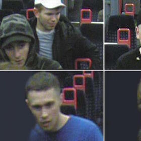 Four men wanted in connection with horrifying homophobic train attack