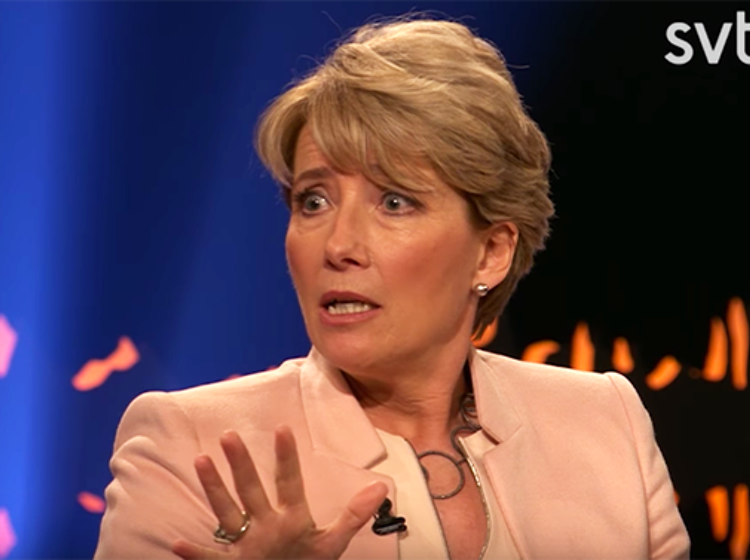 That time Trump tried hitting on Emma Thompson in the most awkward way imaginable