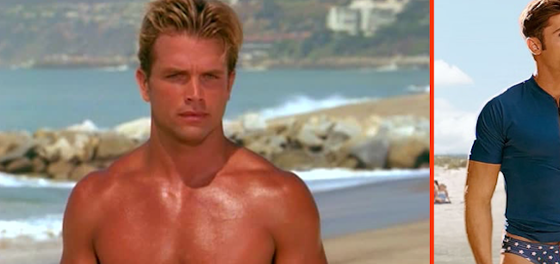 How does Zac Efron stack up to the original “Baywatch” hunks?