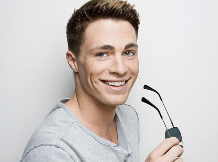 Colton Haynes warns Snapchat they’re about to see lots of skin
