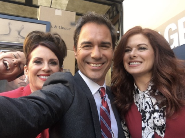 Your first peek behind the scenes of the new ‘Will & Grace’ reboot
