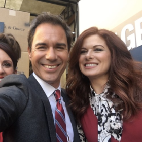Your first peek behind the scenes of the new ‘Will & Grace’ reboot