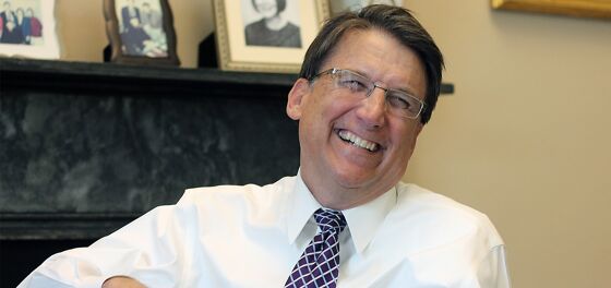 Unemployed ex-Gov Pat McCrory laughs in the faces of LGBTQ people, says they "lost the battle" on HB2