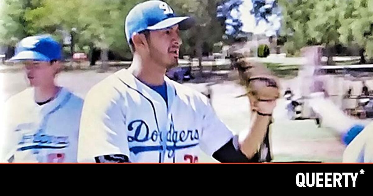 Super cute professional baseball player comes out on live TV - Queerty