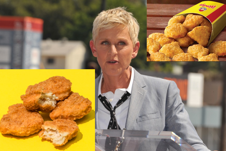 Ellen DeGeneres is about to be taken down by a teen's chicken nuggets