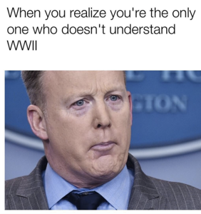 Sean Spicer’s Holocaust gaffe has now been immortalized with memes