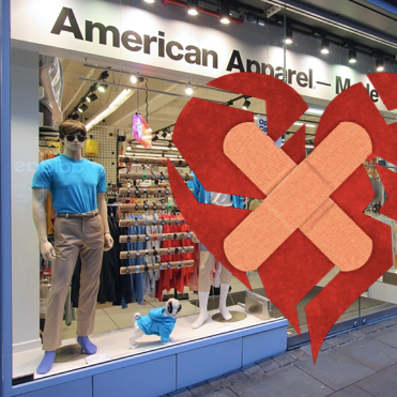 Man grieves the loss of American Apparel, which he credits for awakening his inner homosexual
