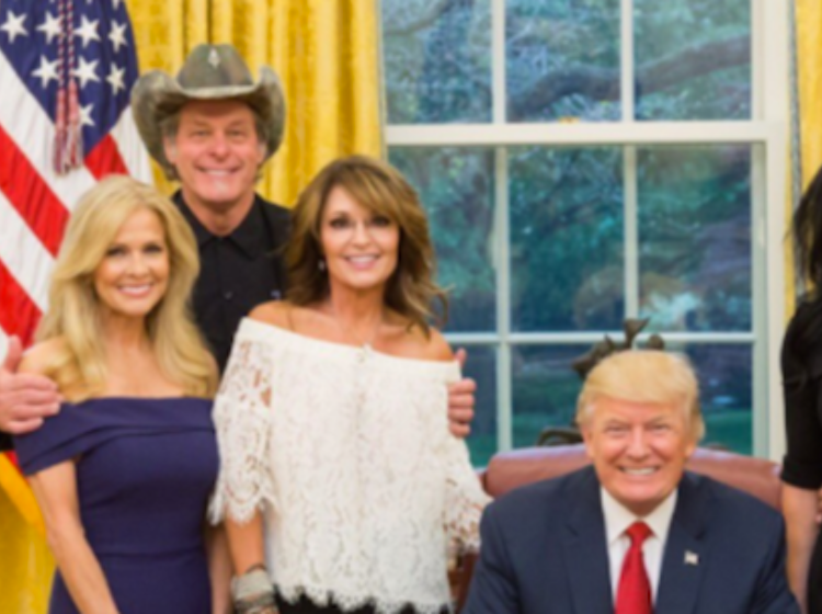 Somehow, Kid Rock wasn’t the most disgusting celeb to visit Trump’s White House on Wednesday