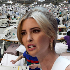 Ivanka’s book should be called “Women Who Work… In My Sweatshop For $1 An Hour”