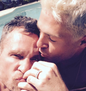 Colton Haynes just got engaged… again.