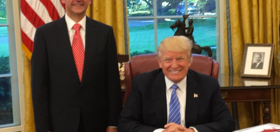 Trump proudly poses with pastor who thinks all gay people molest children